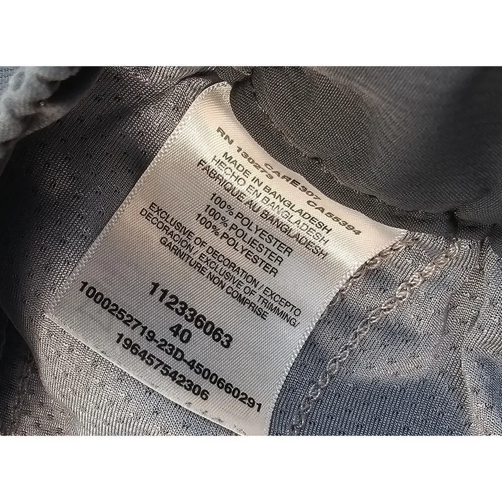 Wrangler performance cargo zip pocket active packable quick dry shorts 40 NWOT